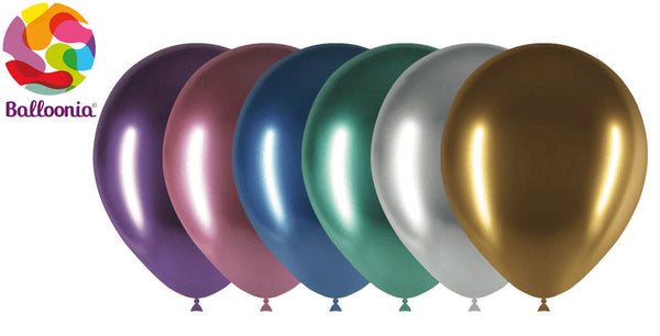 Balloonia 5" Brilliant Latex Assorted (100ct)