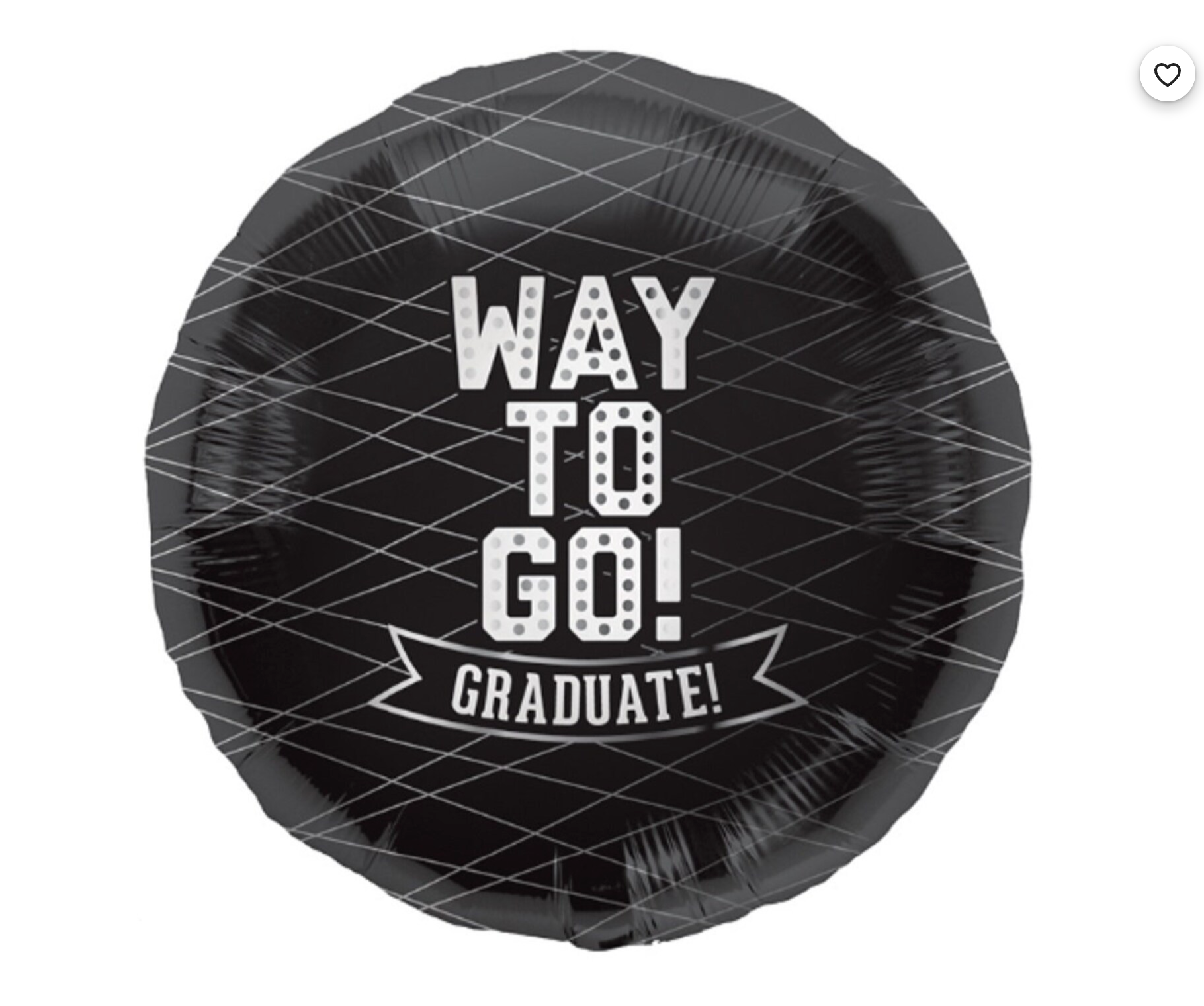 Way To Go! Graduate! Foil Balloon