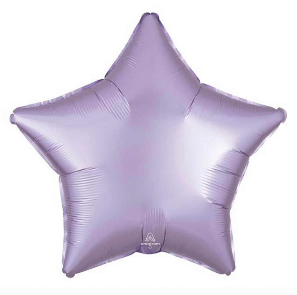 North Star Magenta Foil Star Balloon 5/15"
